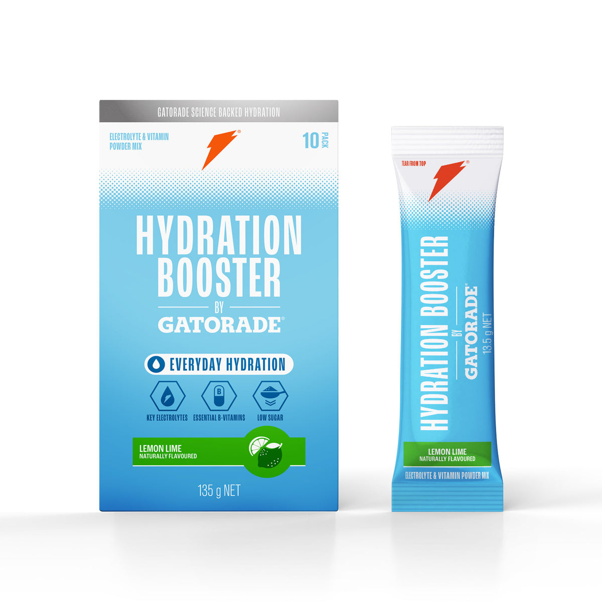Hydration Booster by Gatorade - Lemon Lime 10pk