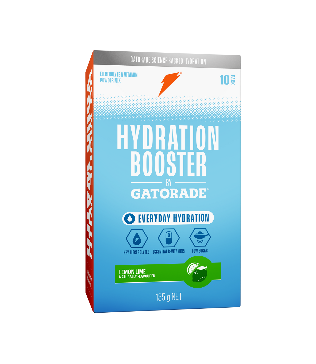 Hydration Booster by Gatorade - Lemon Lime 10pk
