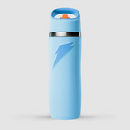 Stainless Steel Overtime Bottle Straw Cap - Blue