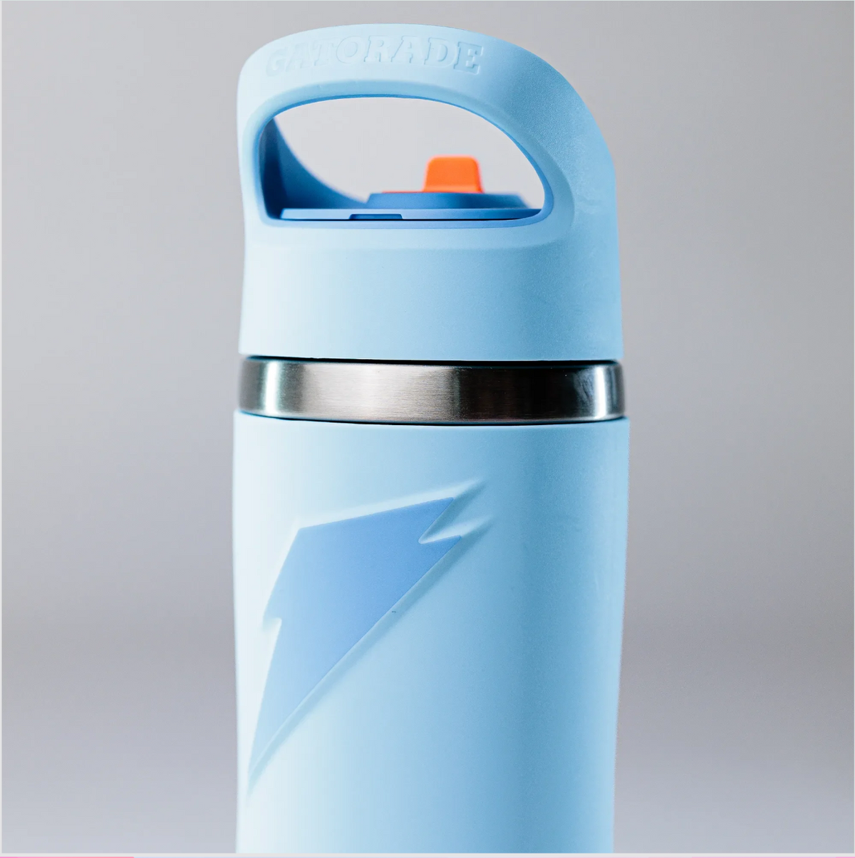 Stainless Steel Overtime Bottle Straw Cap - Blue